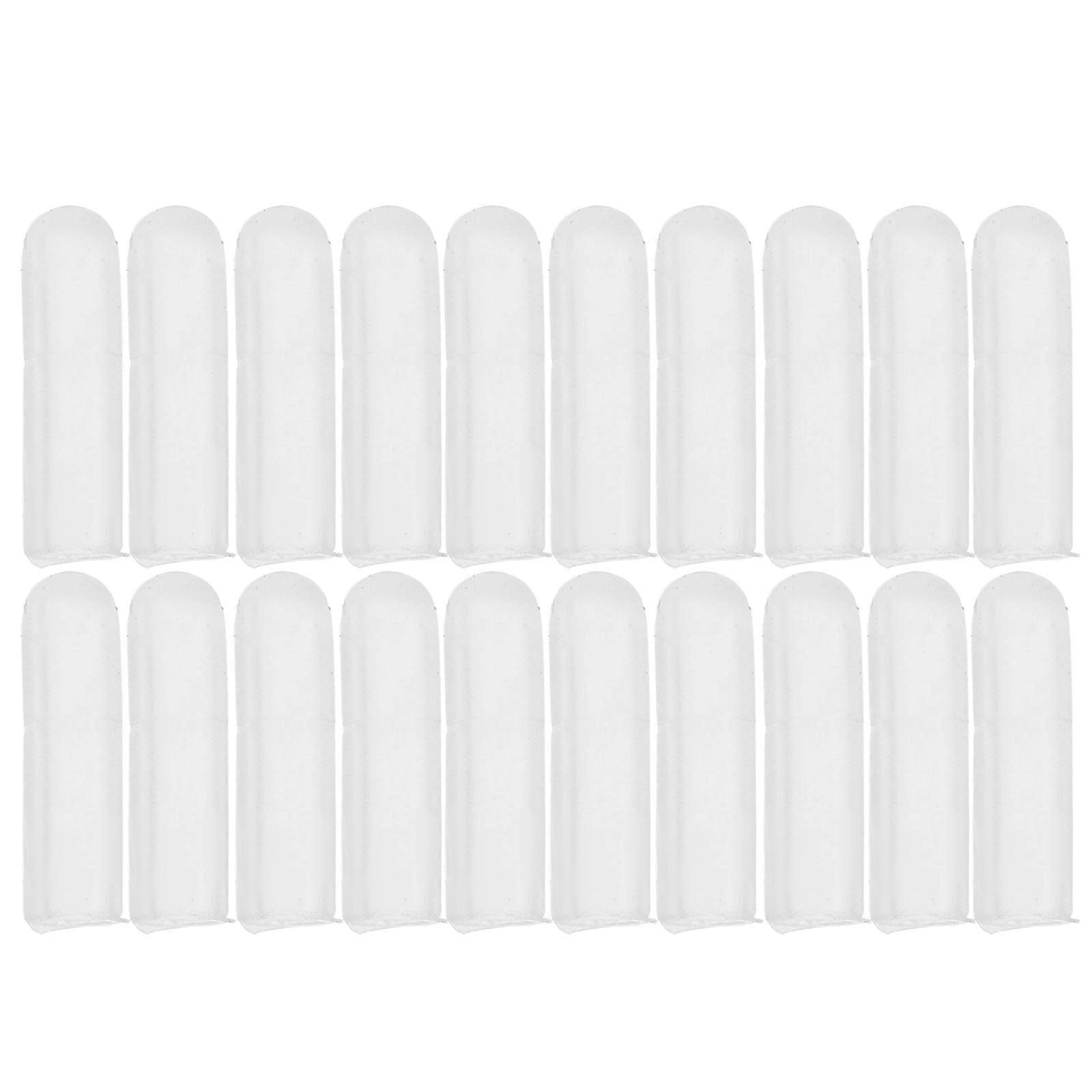 Silicone Ear Wax Cleaner Soft Ear Spoon Replacement Tips 20Pcs for Home Use