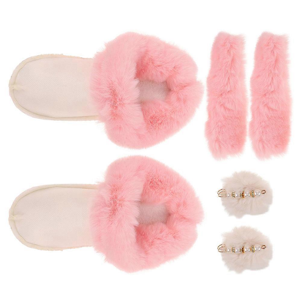 Cozy Fluffy Inserts Shoes Warm Liner for One Set Plush Replacement