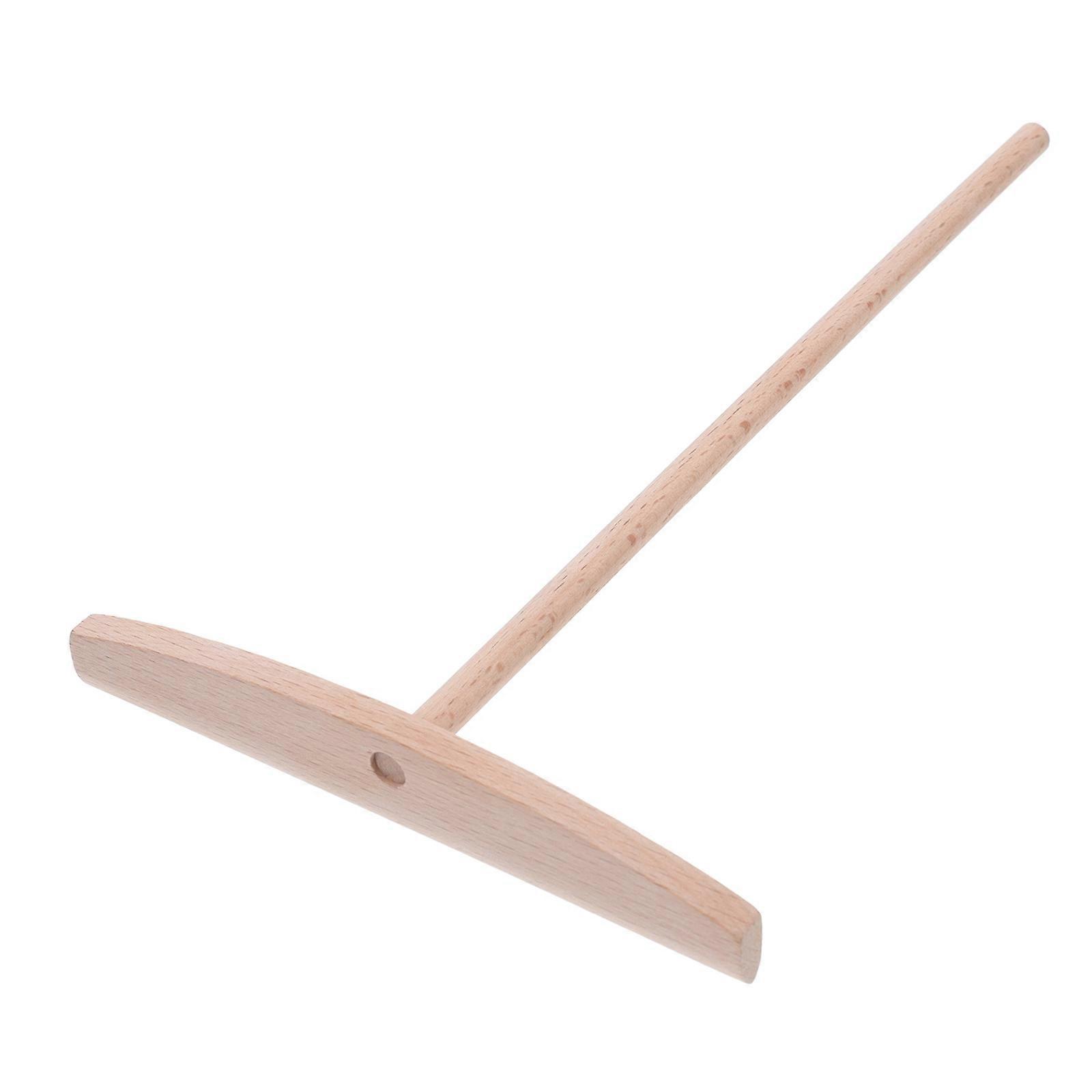 Kitchen Crepe Maker Tool for Pancake Spreading Solid Wood