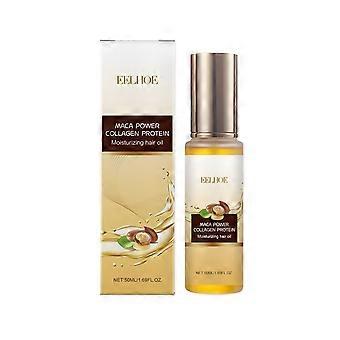 Linha de cuidados capilares com colágeno: limpeza, refrescância, hidratação, brilho, maciez e nutrição do couro cabeludo. 50ml de óleo essencial para os cabelos.