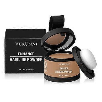 Wasserdichter Haaransatz Puder Haaransatz Cover Up Powder Haarschatten für Frauen Männer Haarausfall Cover Up