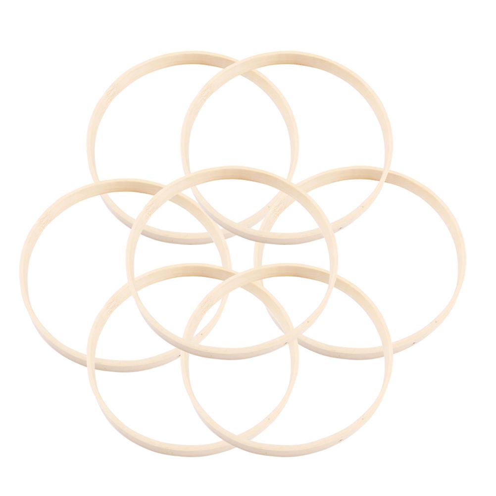 Dreamcatcher Bamboo Ring for DIY Craft Making 20Pcs Smooth Frames