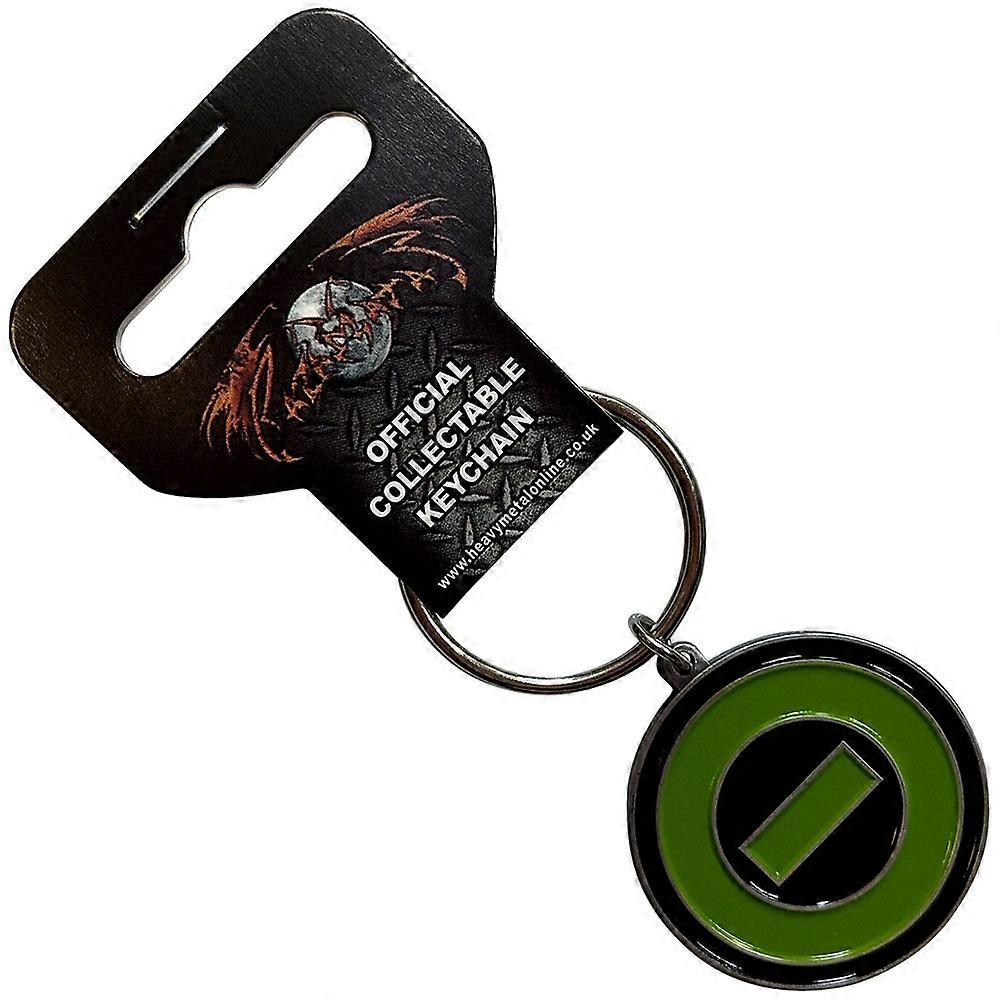 Type O Negative Keyring Negative Symbol Keychain