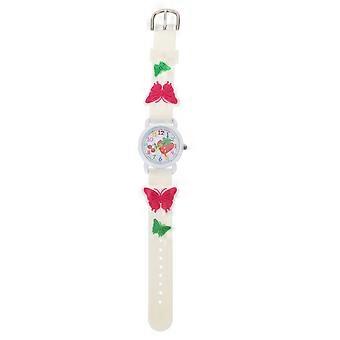 Silikon-Armbanduhr mit Cartoon-Motiv für Kinder, einfach zu tragen