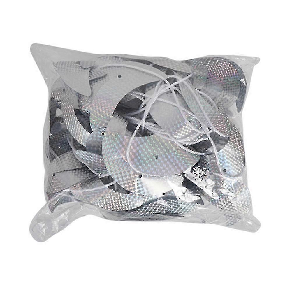 Bird Windmill Reflective Pinwheel String for Outdoor Protection 1 String