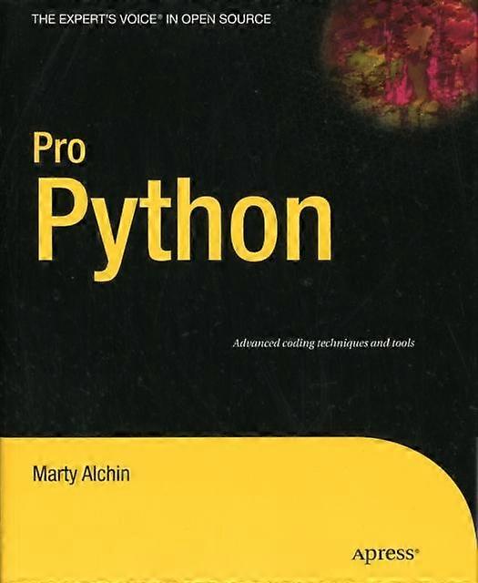 Pro Python - Marty Alchin - Paperback - en Book