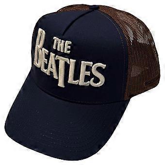 The Beatles Drop T Logo And Apple Trucker Cap