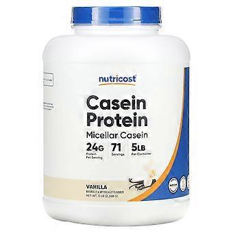 Nutricost, Casein Protein, Vanilla, 5 lb (2,268 g)