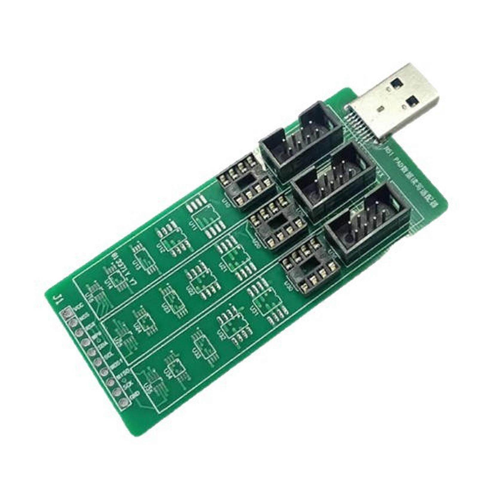 SOP8 Chip Programmer High Temperature Resistance Configuration Accessories Data Storage For SOP8 Encapsulation Multicolor