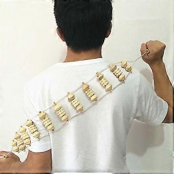 Massager Wooden Back Roller, Therapy Massage Tool