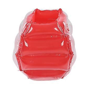 Inflatable Bubble Ball Safe PVC Body Bumper Bubble Bounce Ball compatible with Family Gathering Picnic Camping Red