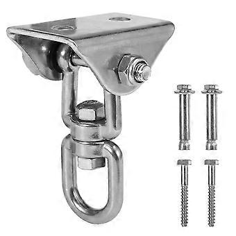 Heavy Duty Swing Hangers Set 360 Swivel Swing Hangers Antirust Stainless Steel Swing Hook For Concrete Wooden Swing Sets