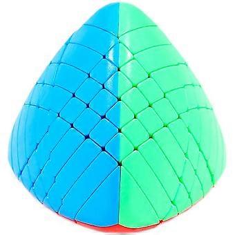 Willking Mastermorphix 6x6 Speed Cube Pyramorphix Stickerless Puzzle Cube Pyraminx 6X6 Magic Cube 6x6 -
