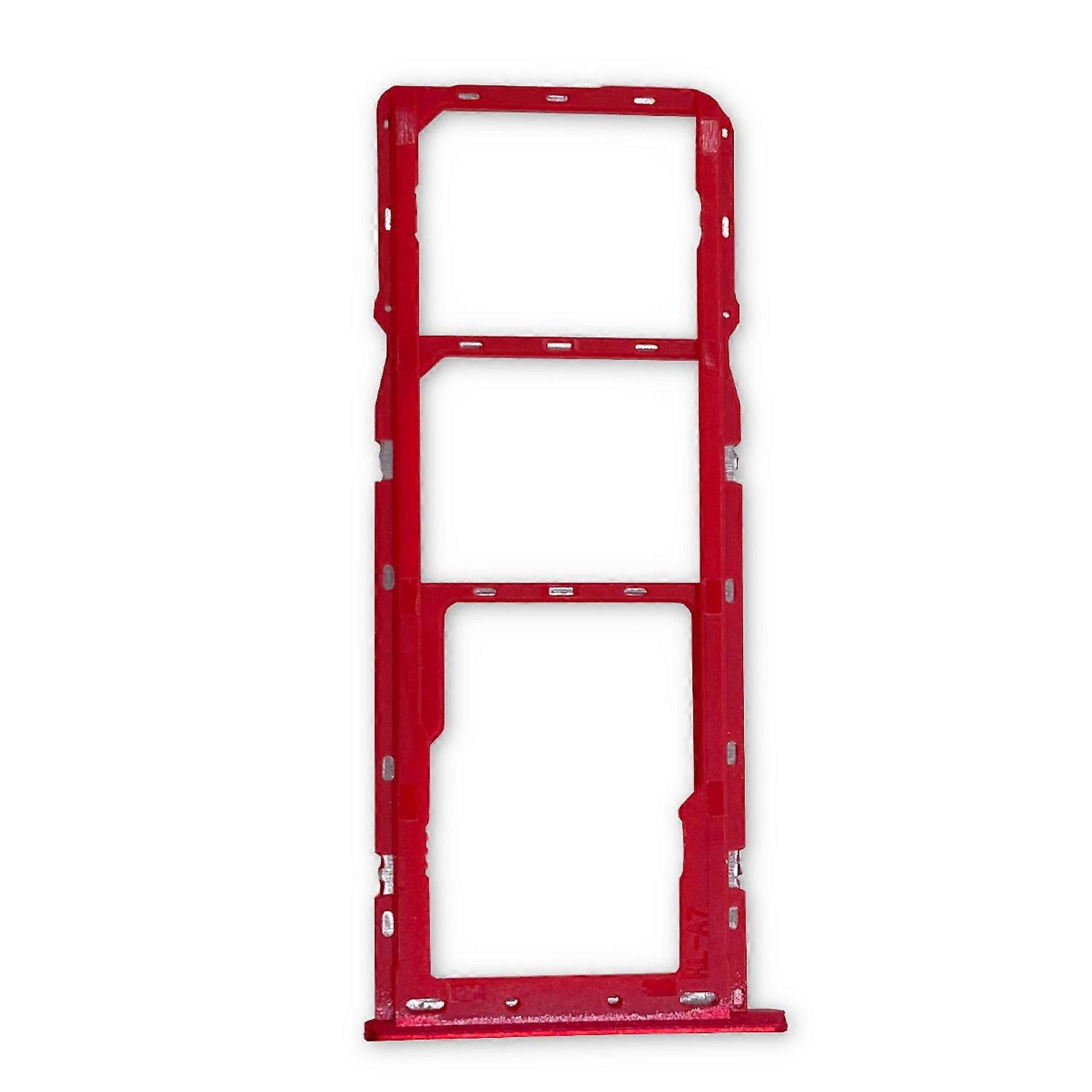 SIM card holder for Samsung Galaxy A20s Red Micro SD tray replacement part accessory