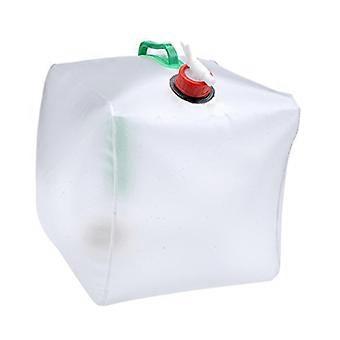 Collapsible Water Container Bag 5 Gallon Portable Water Carrier for Camping Hiking Outdoor Use
