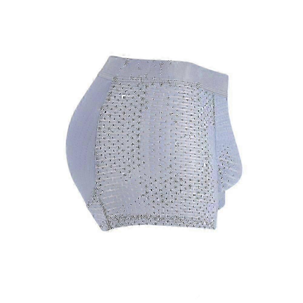 Män Vadderad Boxer Underkläder Hip Butt Lifter Enhancer Briefs