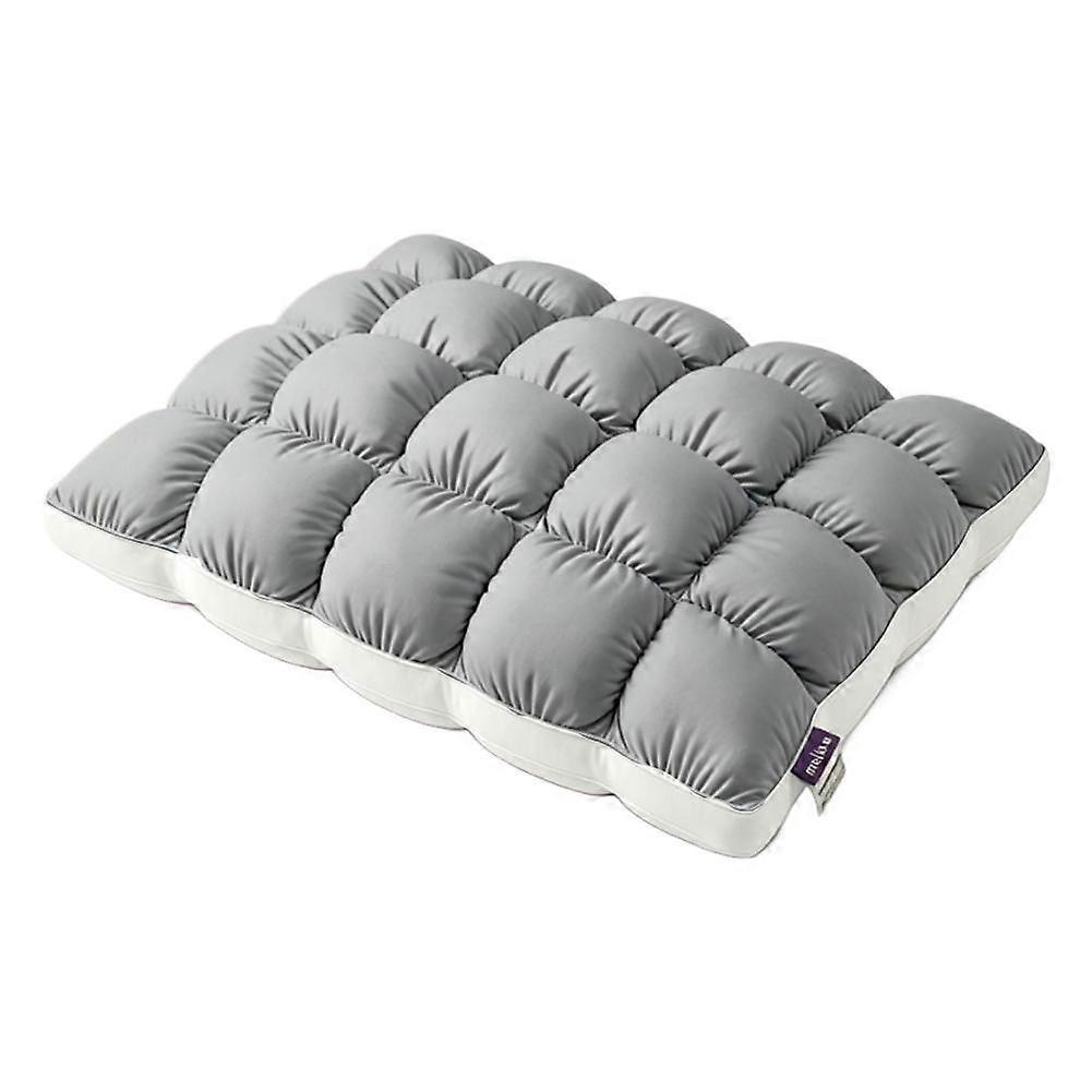 Cloud Bread Pillow Single High Elastic Fluffy Core Cervical Support Neck Pillow