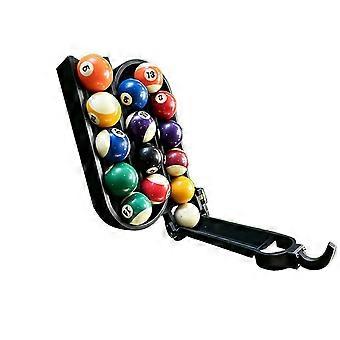 15 Ball Capacity Billiards Pool Ball Rack Snooker Training Accessory For Accurate Ball Positioning And Repeated Drills Black