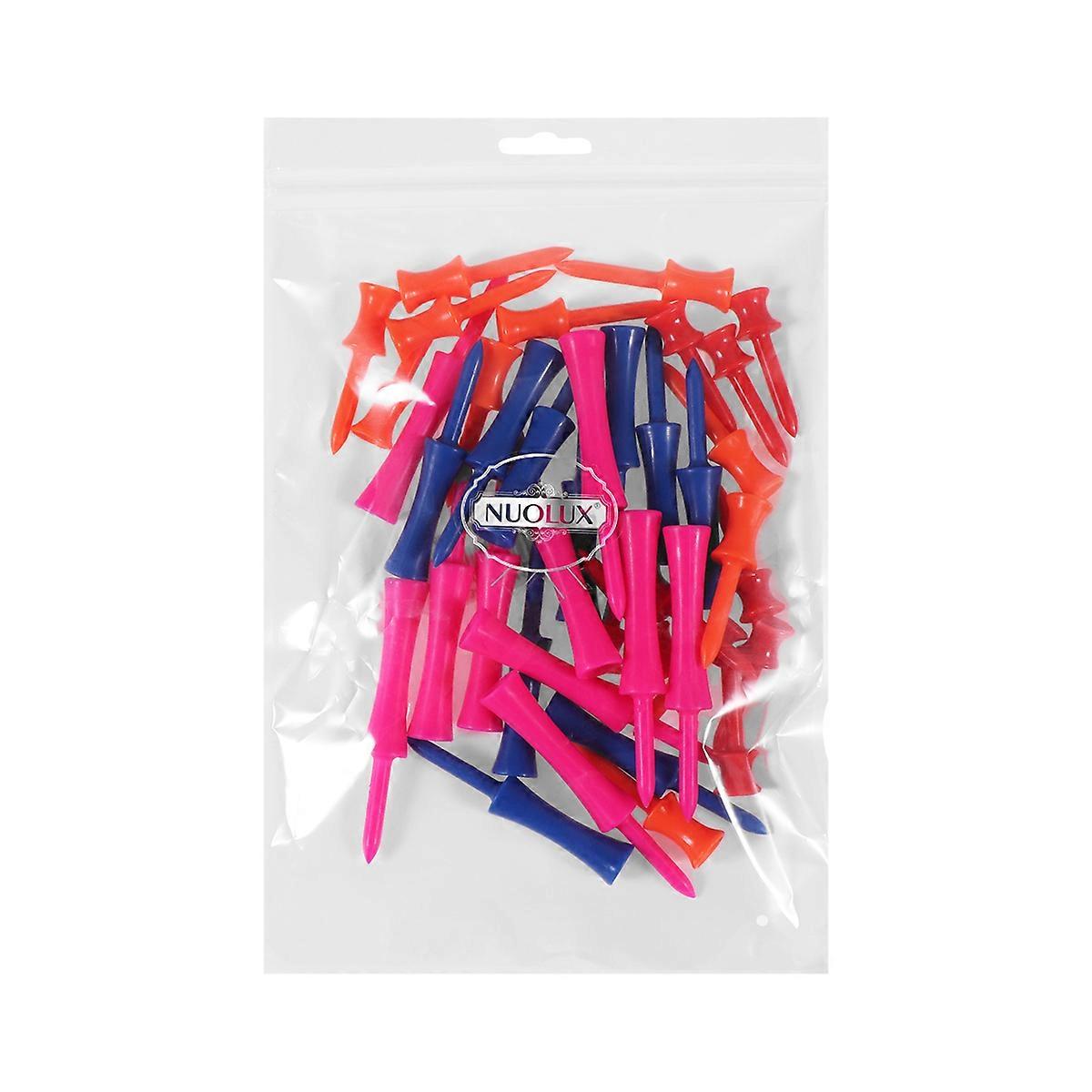 NUOLUX 40PCS 4 Sizes Plastic Step Tees Training Accessories
