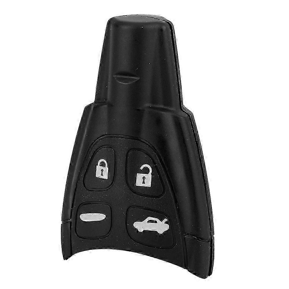 4 Buttons Car Key Case Replacement Compatible with Saab 93 95