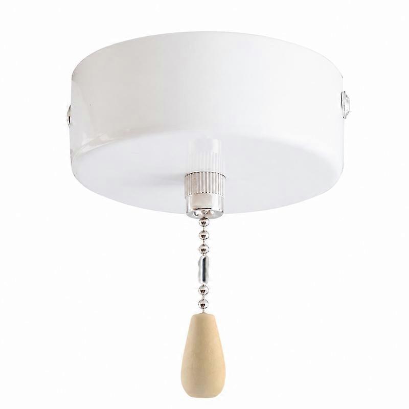 Ceiling Pull Cord Switch White Plastic 150cm Durable ABS Bathroom Light Control 220V250V