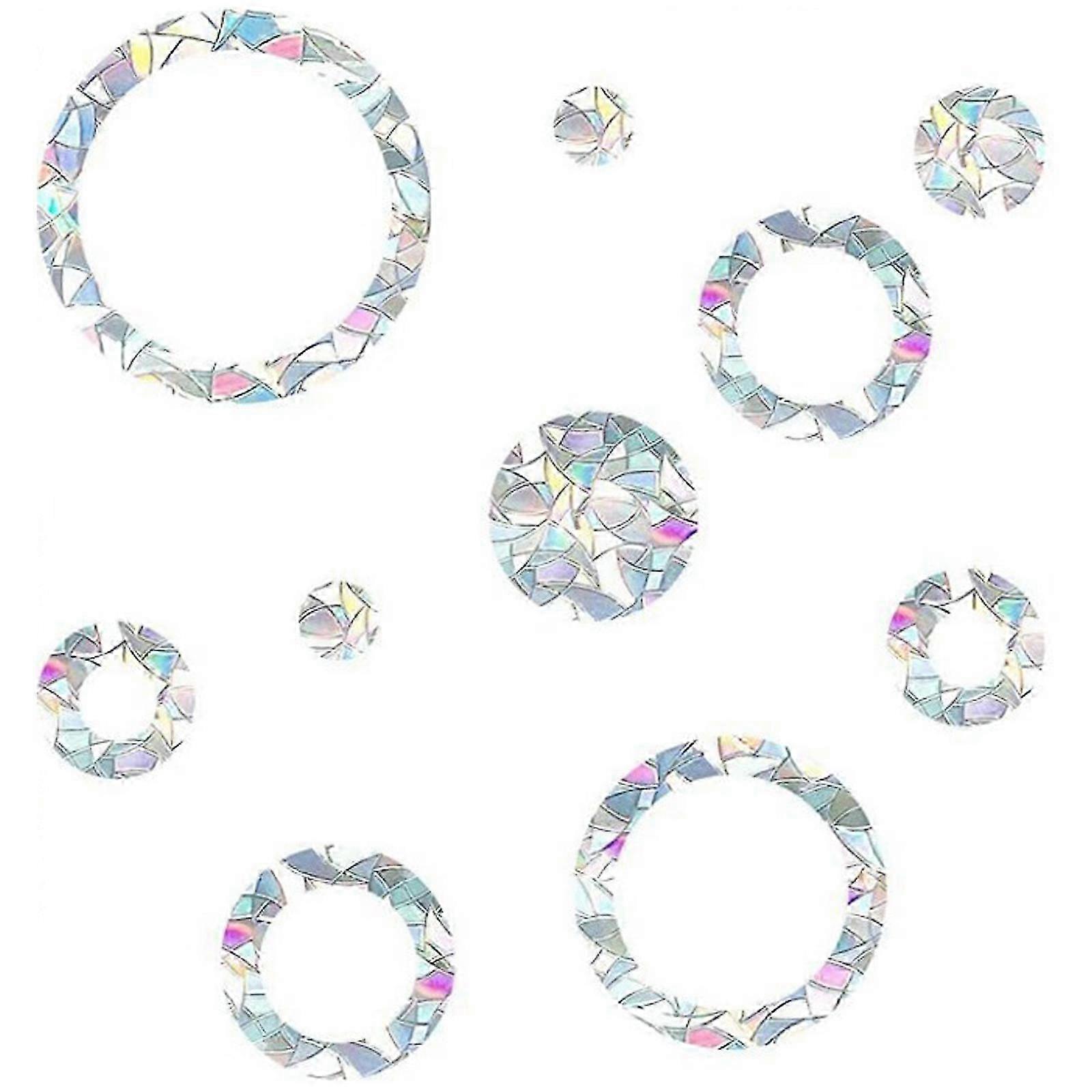 Window Decals Set Anti Collision Visual Effect PVC Window Decals Kit compatible Patio Door