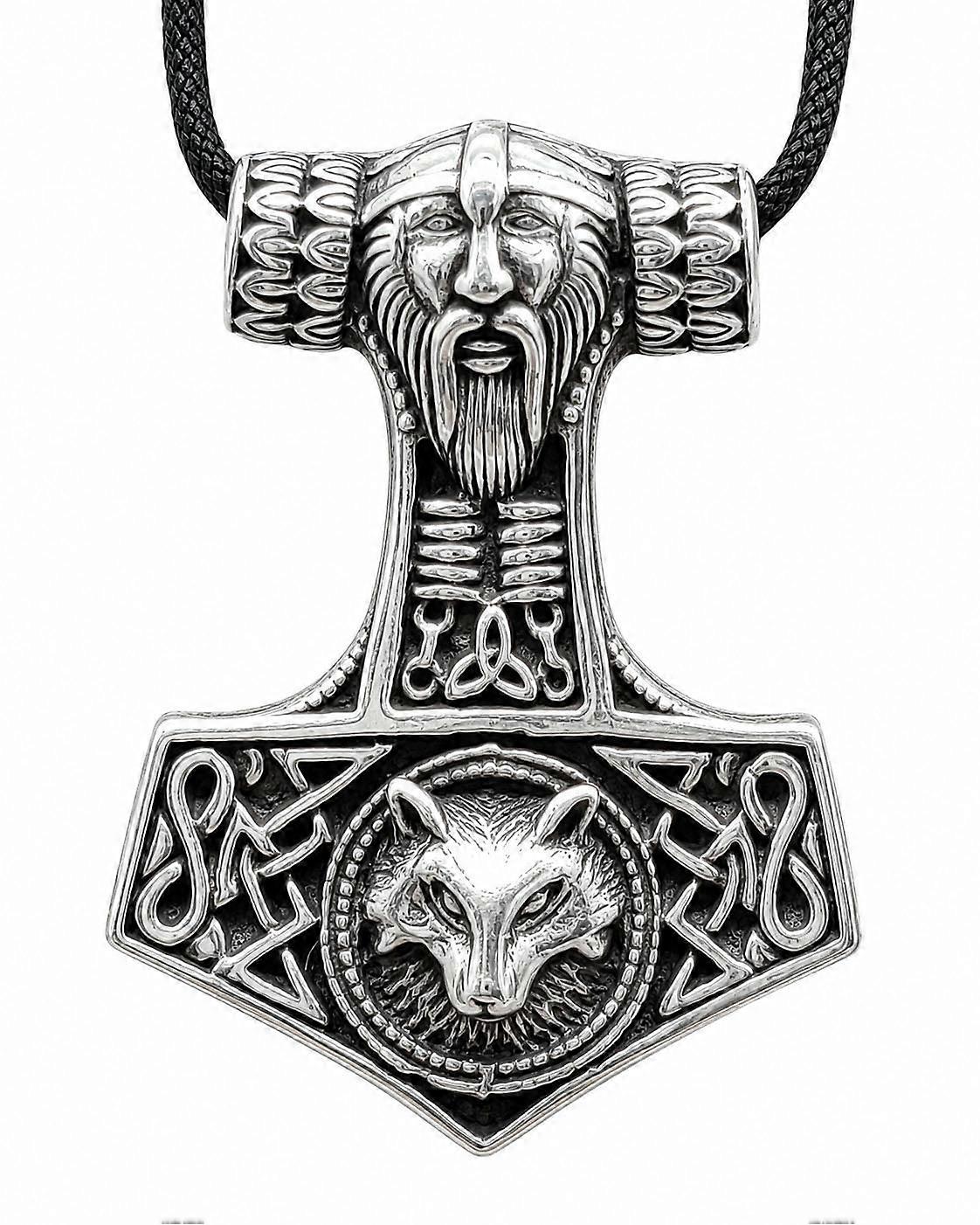 Pendant 144 Thor's Hammer - Silver