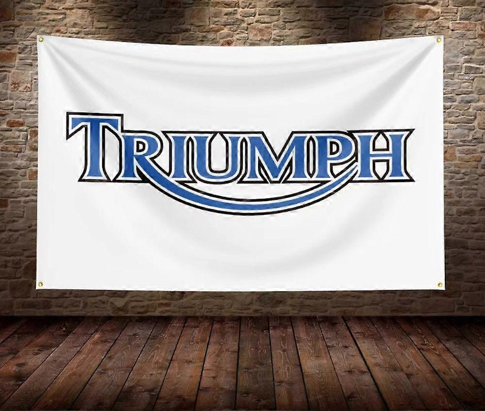 Triumph Motorcycle Logo Banner/Flag TVN070