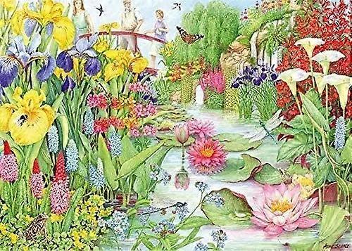 Flower Show: The Water Garden Puzzle 1000 Pieces