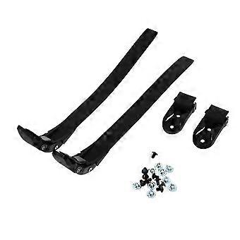 Roller Skates Accessories Practical Buckle Strap Belts for 12Sets Black