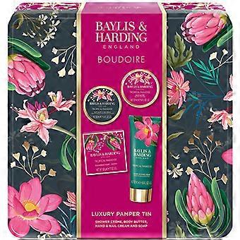 Boudoire Tropical Paradise Luxury Pamper Tin - body care gift set