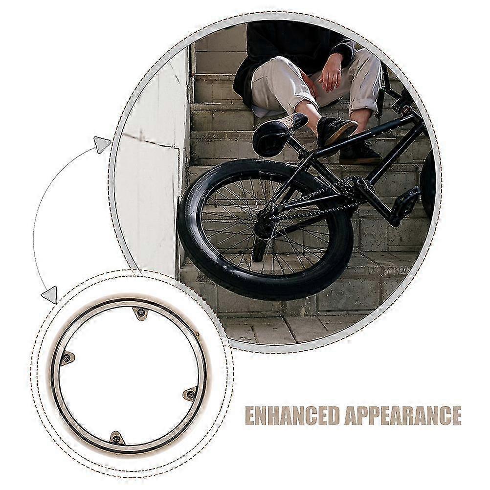 Bicycle Chainwheel Protector Designed for Mountain Bikes 10Pcs Pack