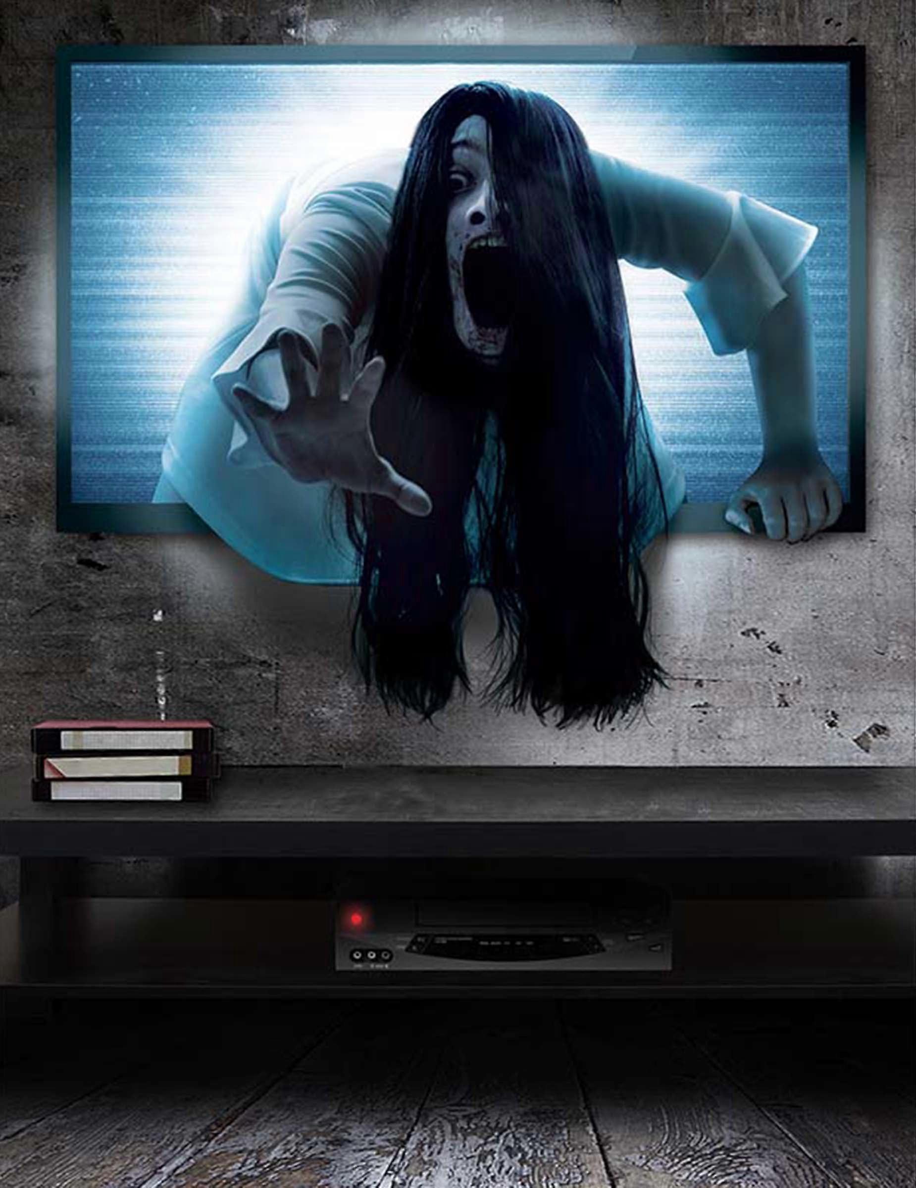 Possessed TV wall sticker 70 x 80 cm