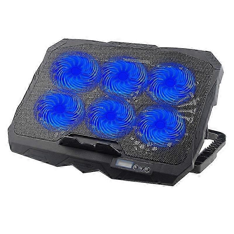 6-Fan Height Adjustable Cooling Pad