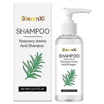 Shampoing au romarin contre la chute des cheveux et pour la repousse, shampoing épaississant et régénérant, combat la chute des cheveux, convient aux femmes et aux hommes.