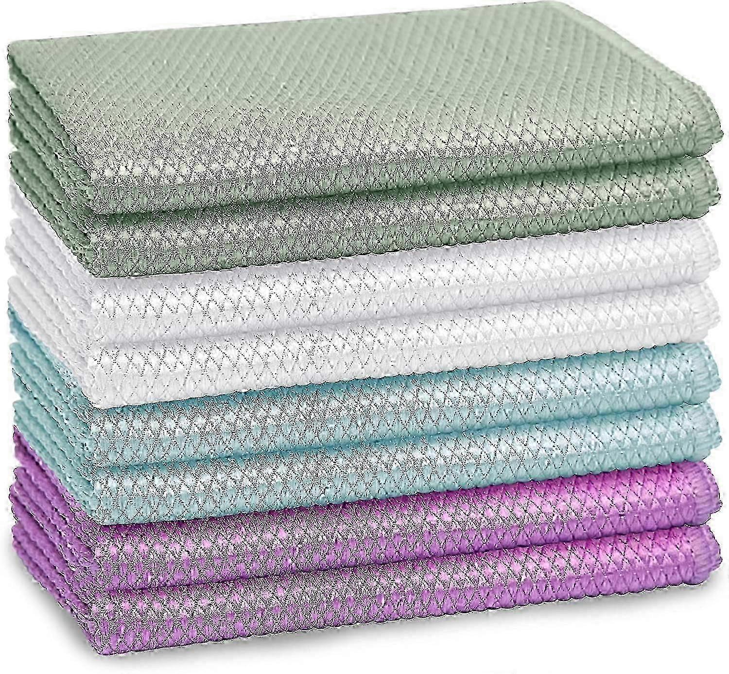 8 Pack Easy Clean Nano Microfiber Cloths