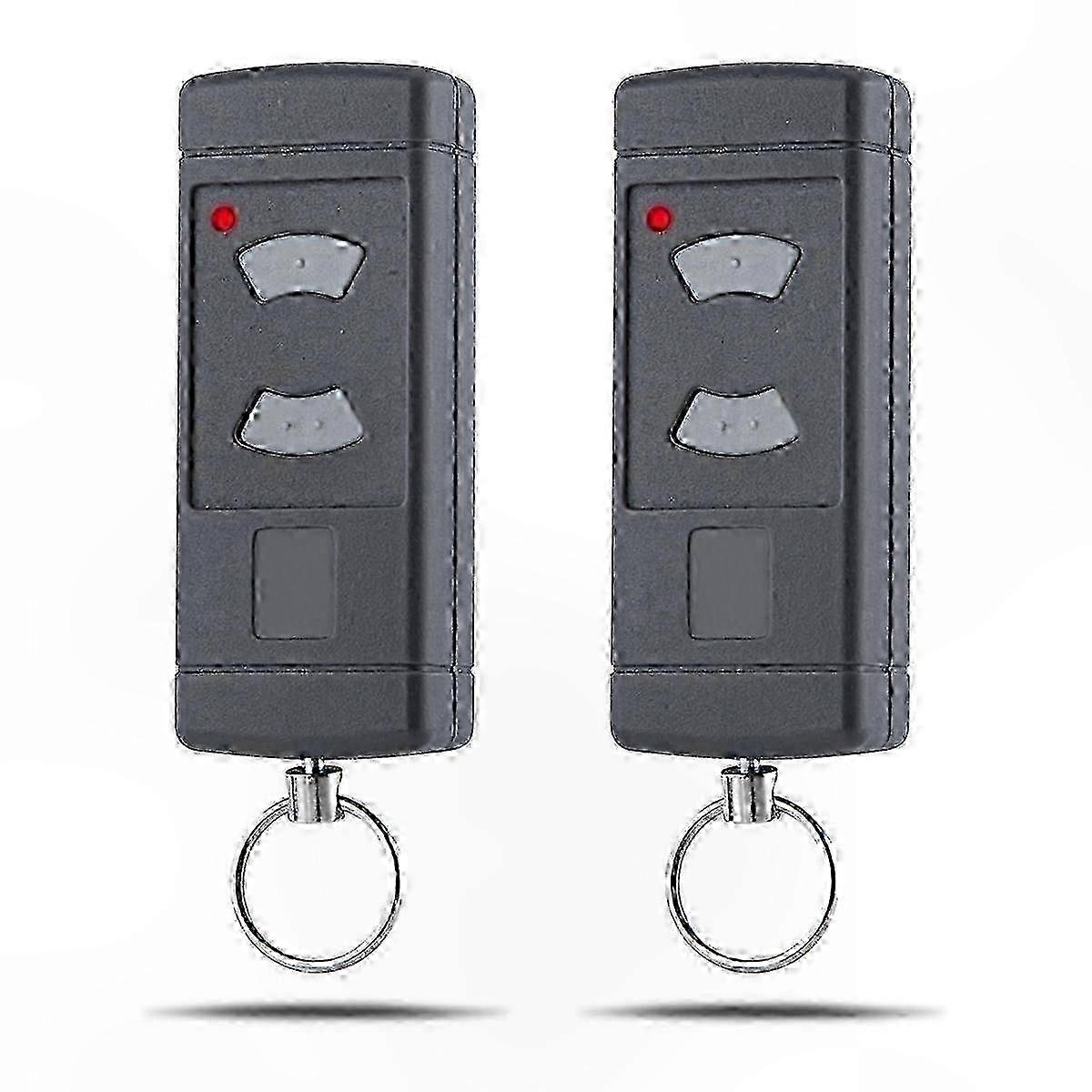 2-Pack Grey-Button Garage Door Remote