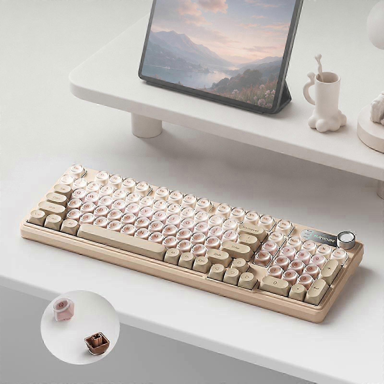 98-Key Compact RGB Keyboard with MOA Keycaps