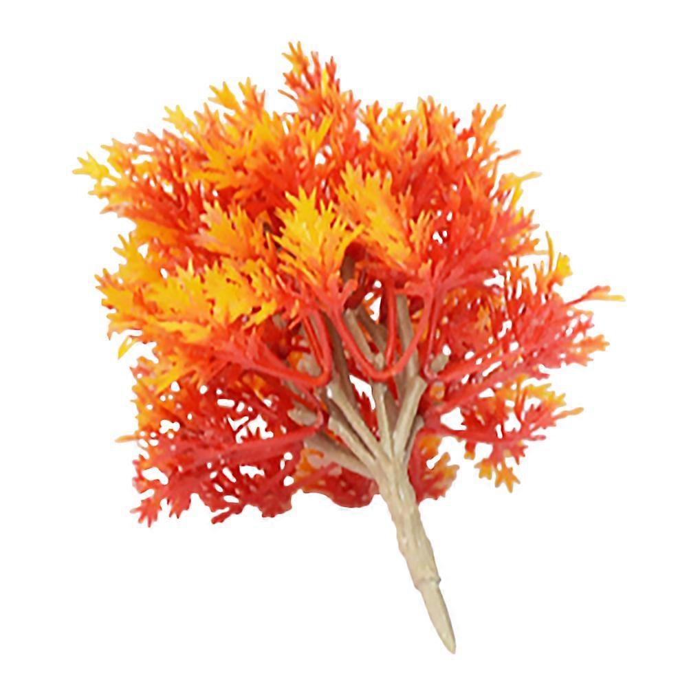 Micro Landscape Maple Tree Model for Home Decor Plastic