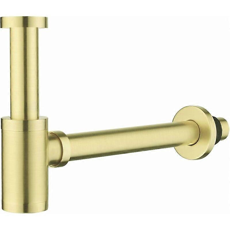 Contemporary Adjustable Basin Trap Smooth Interior Sturdy Brass