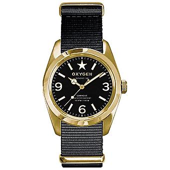 Oxygen ingot 38 Watch for Women Analog Quartz with Nylon Bracelet EX-S-LIN-38-NN-BL