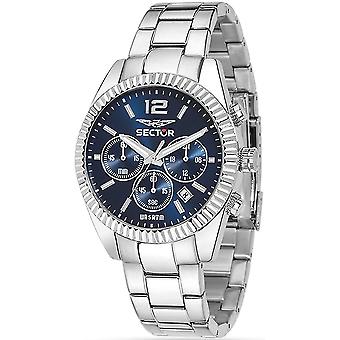 Sector 240 Quartz Analog Man Watch with R3273676004 Stainless Steel Bracelet