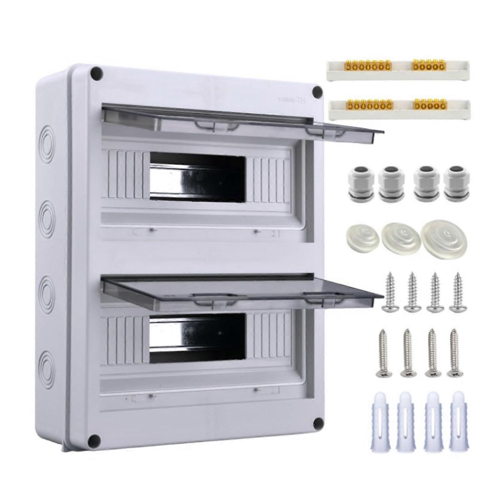 Transparent Impact-Resistant Weather-Resistant Electrical Panel