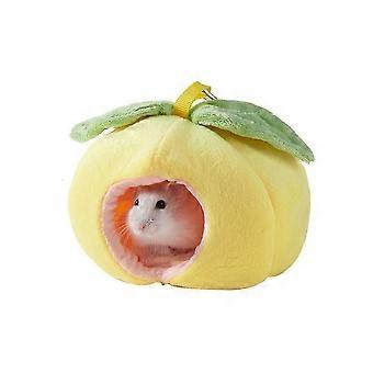 Cute Hanging Hamster Hammock Cartoon Warm Sleeping Bag Fruit Shape Cotton House Winter