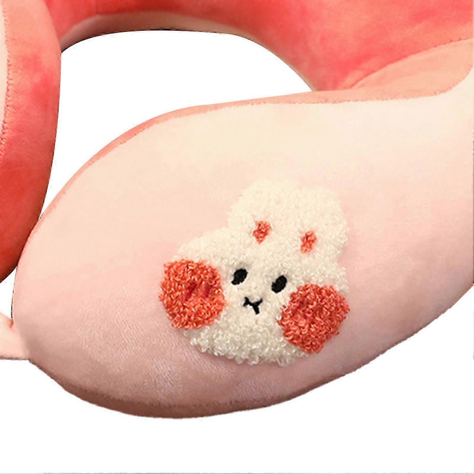 U Shaped Headrest Cute Rabbit Design