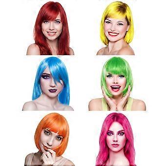 Spray para colorear el cabello con efecto neón, 125 ml - Amarillo neón.