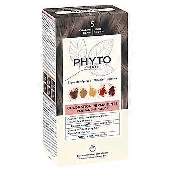 Permanente kleur PHYTO PhytoColor 5-castaño claro Ammoniakvrij