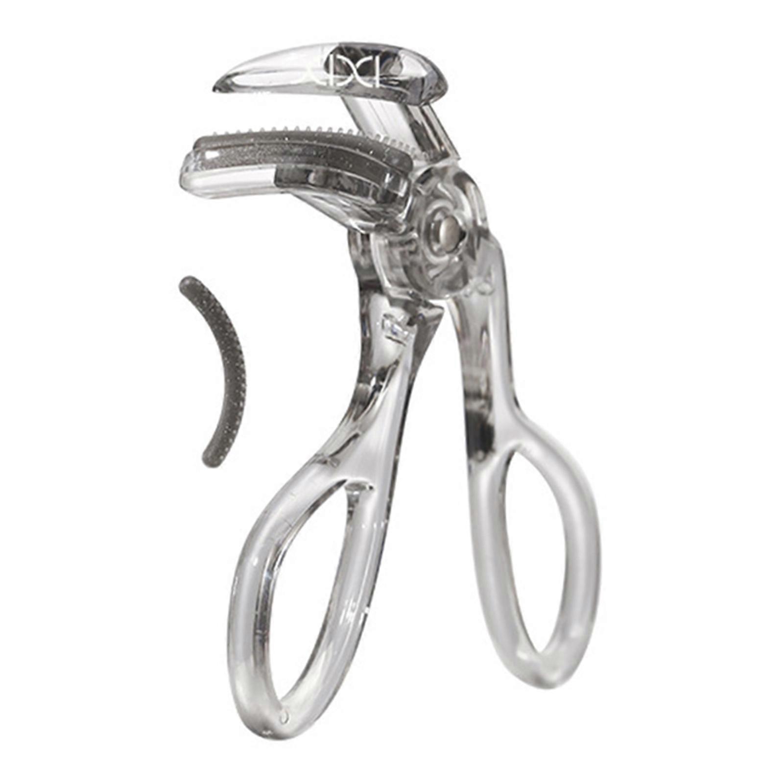 Silicone-Pad Lash Curler With Integrated Comb