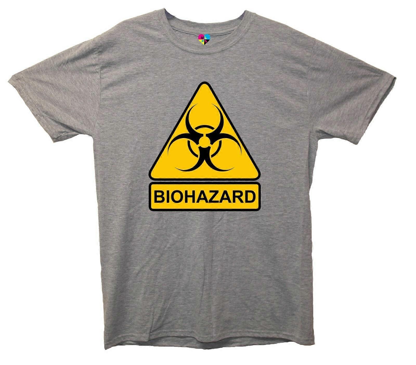 Bio Hazard Printed T-Shirt