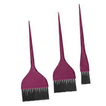 Hair Dye Brush Set 3pcs Professional Hair Coloring Tools with Soft Bristles for Salon and Home Use